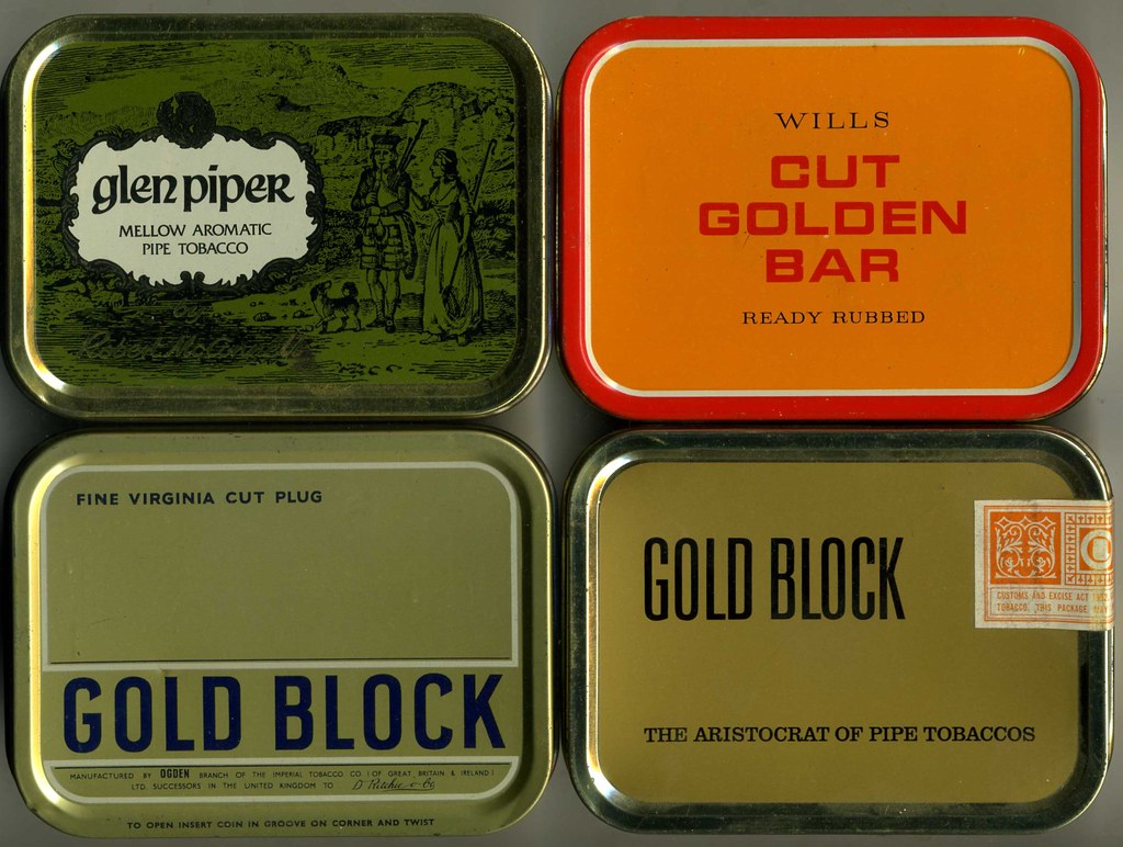 Vintage tobacco tins — rolling trays and RYO kits guide